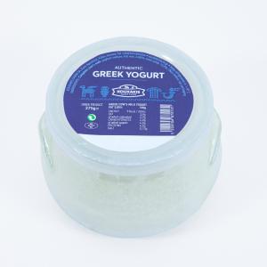 Authentic Greek Strained Yogurt 10% in Glass Vase